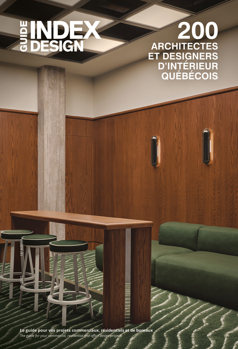Salle de presse | v2com-newswire | Fil de presse | Architecture | Design | Art de vivre - Communiqué de presse - 16e édition du Guide 200 architectes et designers québécois - Index-Design