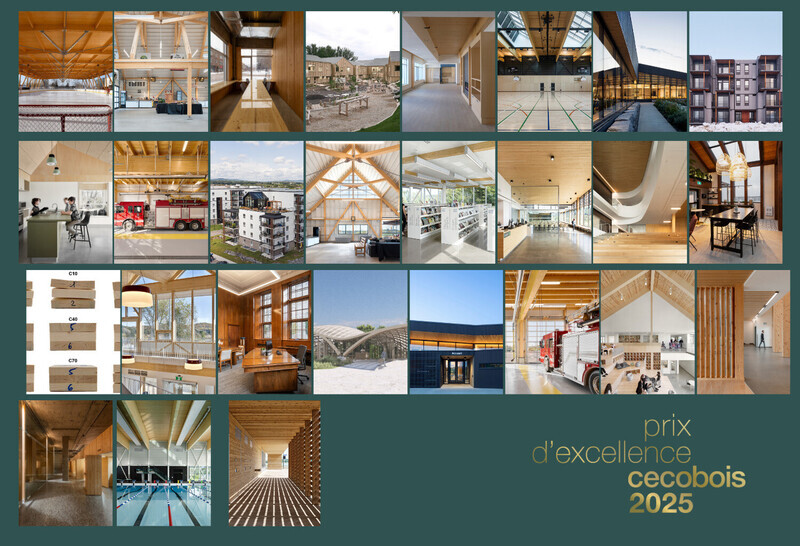 Salle de presse | v2com-newswire | Fil de presse | Architecture | Design | Art de vivre - Communiqué de presse - Prix d’excellence Cecobois 2025 : 18 réalisations d’exception en bois récompensées - Cecobois