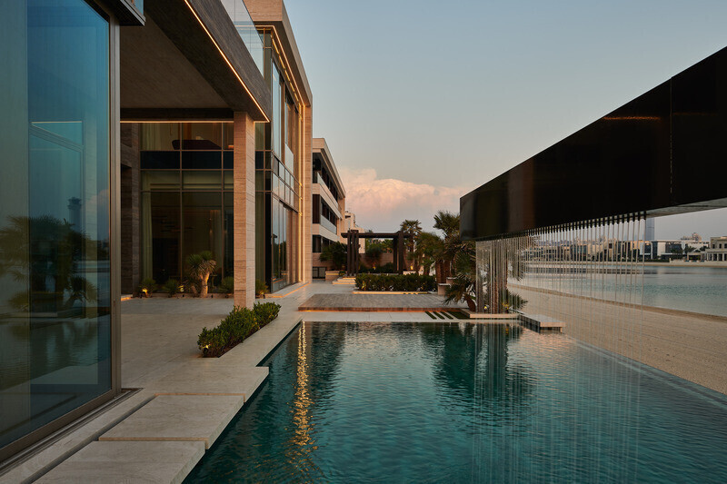 Newsroom | v2com-newswire | Newswire | Architecture | Design | Lifestyle - Press release - E Plus A Atelier Unveils Sculptural Beachfront Villa on Palm Jumeirah - E Plus A Atelier