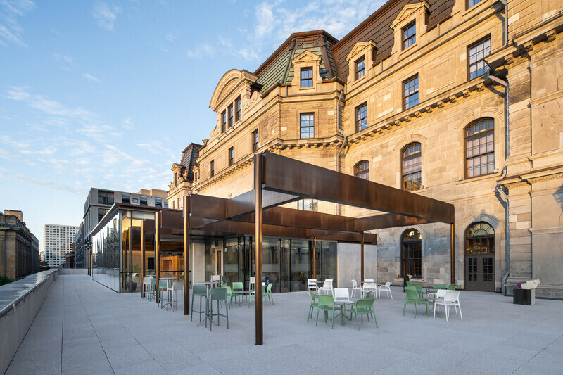 Newsroom | v2com-newswire | Newswire | Architecture | Design | Lifestyle - Press release - Montreal City Hall - Beaupré Michaud et Associés, Architects, in Collaboration with MU Architecture