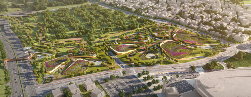 Salle de presse | v2com-newswire | Fil de presse | Architecture | Design | Art de vivre - Communiqué de presse - Omrania remporte un A+Awards d'Architizer pour le complexe visionnaire de traitement des eaux au Parc Roi Salman - Omrania, part of 10N Collective