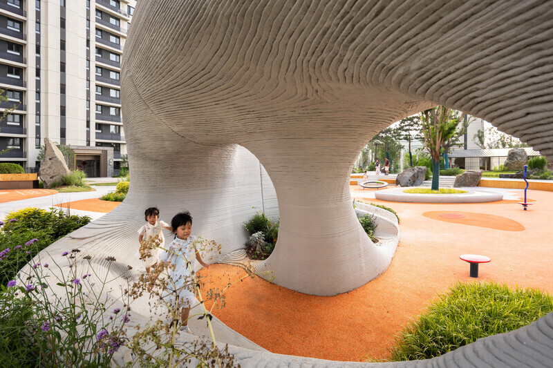 Newsroom | v2com-newswire | Newswire | Architecture | Design | Lifestyle - Press release - Boulder Park: A 3D Concrete-Printed Playground - XISUI Design