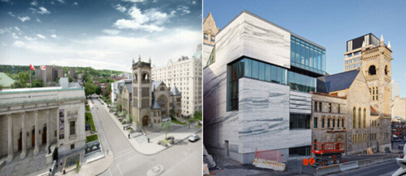 Newsroom | v2com-newswire | Newswire | Architecture | Design | Lifestyle - Press release - The Montreal Museum of Fine Arts unveils the architecture of its new pavilion ofQuebec and Canadian Art and of its new concert hall - Montreal Museum of Fine Arts (MMFA)