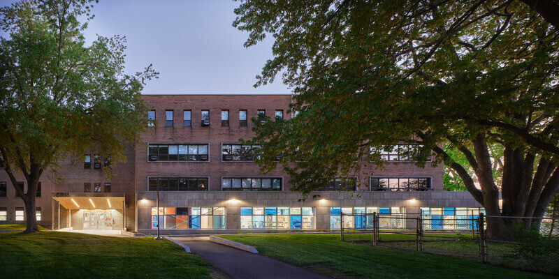 Newsroom | v2com-newswire | Newswire | Architecture | Design | Lifestyle - Press release - Reine-Marie College Extension: Fitness Facility and New Student Entrance - Salem Architecture