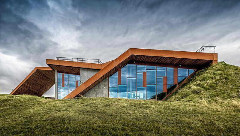 Salle de presse | v2com-newswire | Fil de presse | Architecture | Design | Art de vivre - Communiqué de presse - Centre d'accueil des visiteurs du parc national de Vatnajökull - Arkis Architects