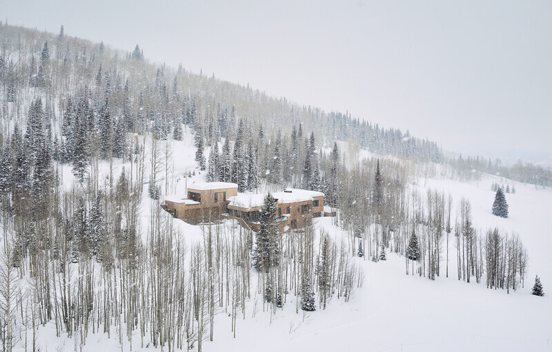 Press kit - Press release - Sparano + Mooney Architecture Create a Serene Mountain Retreat - Sparano + Mooney Architecture