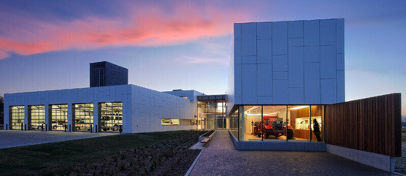 Salle de presse | v2com-newswire | Fil de presse | Architecture | Design | Art de vivre - Communiqué de presse - Brandon Firehall no.1 - Cibinel Architects