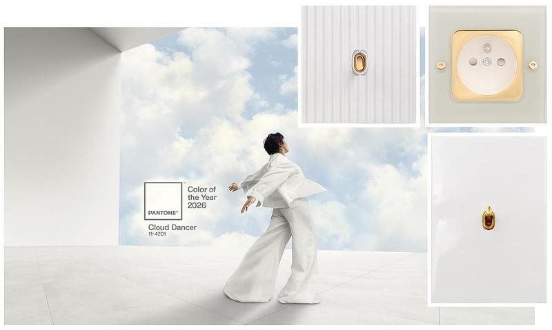 Newsroom | v2com-newswire | Newswire | Architecture | Design | Lifestyle - Press release - Meljac Celebrates 2026 Colour of the Year: Pantone Cloud Dancer - Meljac
