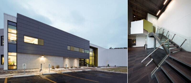 Newsroom | v2com-newswire | Newswire | Architecture | Design | Lifestyle - Press release - Centre spécialisé de technologie physique du Québec - bisson | associés + Carl Charron Architecte