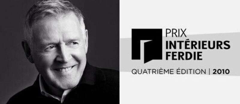 Press kit - Press release - René Desjardins lauréat du prix Pierre-Pagé aux Prix Intérieurs Ferdie - Desjardins Bherer