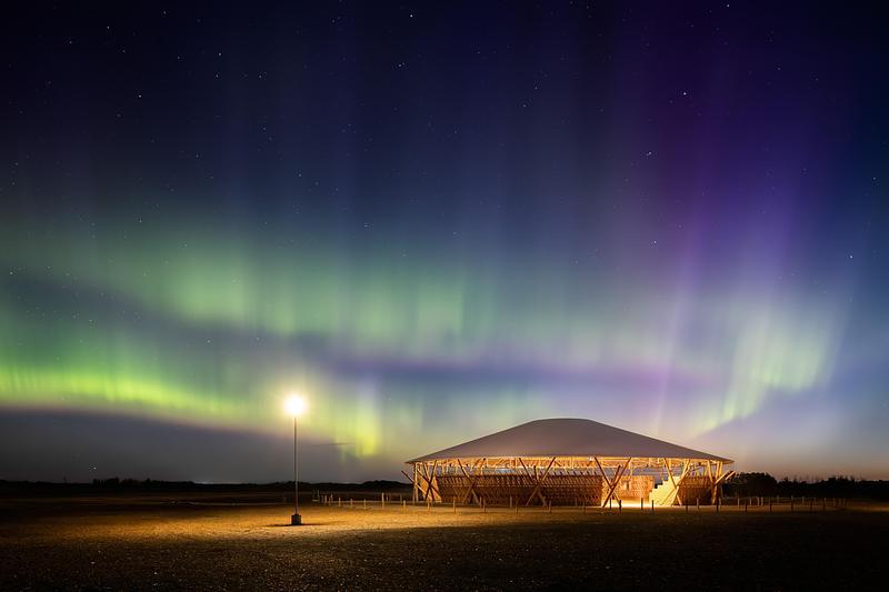 Newsroom | v2com-newswire | Newswire | Architecture | Design | Lifestyle - Press release - Rooted in Culture: The Muscowpetung Powwow Arbour Wins Architizer A+ Award and Canada's Governor General’s Medal in Architecture - Oxbow Architecture & Richard Kroeker