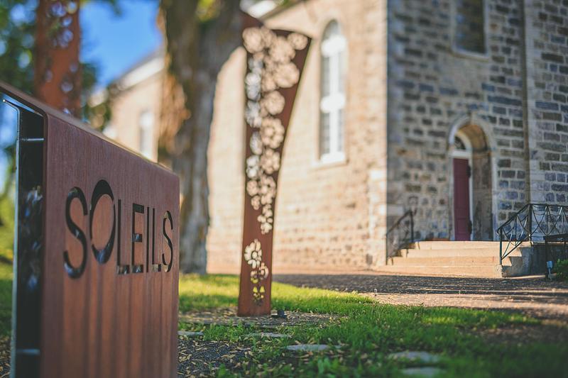 Newsroom | v2com-newswire | Newswire | Architecture | Design | Lifestyle - Press release - SOLEILS in Saint-Norbert: How Digital Public Art Helps Pass On the Spirit of a Québec Village - Étienne Paquette and the Municipality of Saint-Norbert