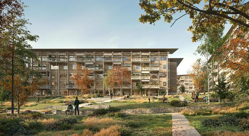 Salle de presse | v2com-newswire | Fil de presse | Architecture | Design | Art de vivre - Communiqué de presse - Une nouvelle étude de Perkins&Will offre une solution de logements en bois massif pour répondre à la crise du logement au Canada - Perkins&Will