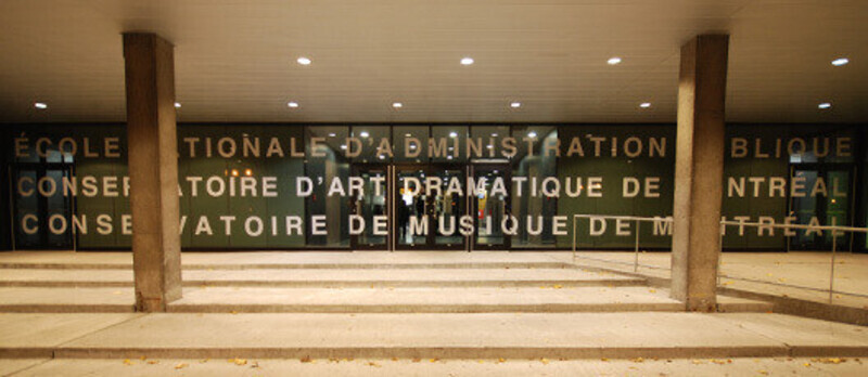 Newsroom | v2com-newswire | Newswire | Architecture | Design | Lifestyle - Press release - The Conservatoire de musique et d’art dramatique du Québec and the installations of the ÉNAP - Saia Barbarese Topouzanov Architectes