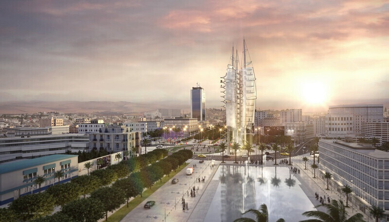 Newsroom | v2com-newswire | Newswire | Architecture | Design | Lifestyle - Press release - Revolution Tower « World Social Center (WSC)» Tunis, Tunisia - Philippe Barriere Collective