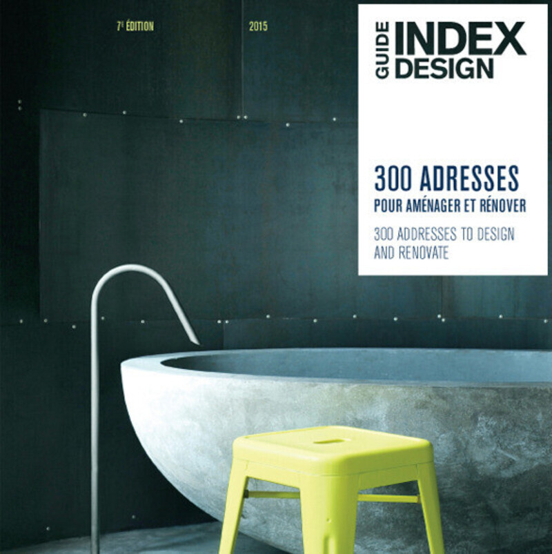 Salle de presse | v2com-newswire | Fil de presse | Architecture | Design | Art de vivre - Communiqué de presse - Index-design lance la 7e édition du Guide – 300 adresses design pour aménager et rénover - Index-Design