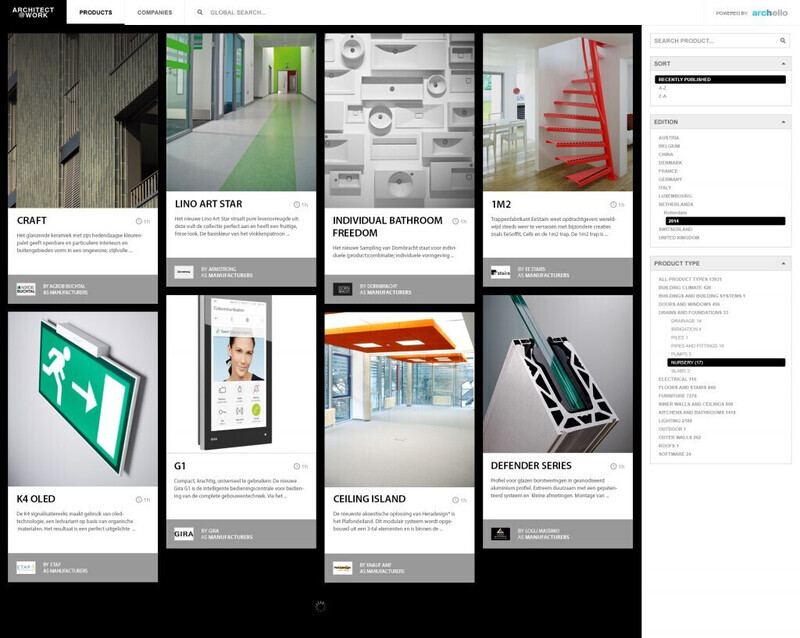 Salle de presse | v2com-newswire | Fil de presse | Architecture | Design | Art de vivre - Communiqué de presse - ARCHITECT@WORK partenaire avec Archello pour son guide de produits en ligne - Archello