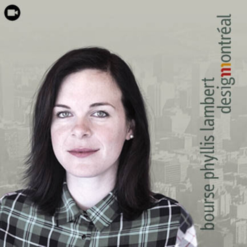 Newsroom | v2com-newswire | Newswire | Architecture | Design | Lifestyle - Press release - Émilie F. Grenier, 2014 Recipient Phyllis Lambert Design Montreal Grant - Bureau du design - Ville de Montréal
