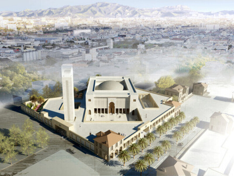 Newsroom | v2com-newswire | Newswire | Architecture | Design | Lifestyle - Press release - The Marseille Grand Mosque - Bureau Architecture Méditerranée