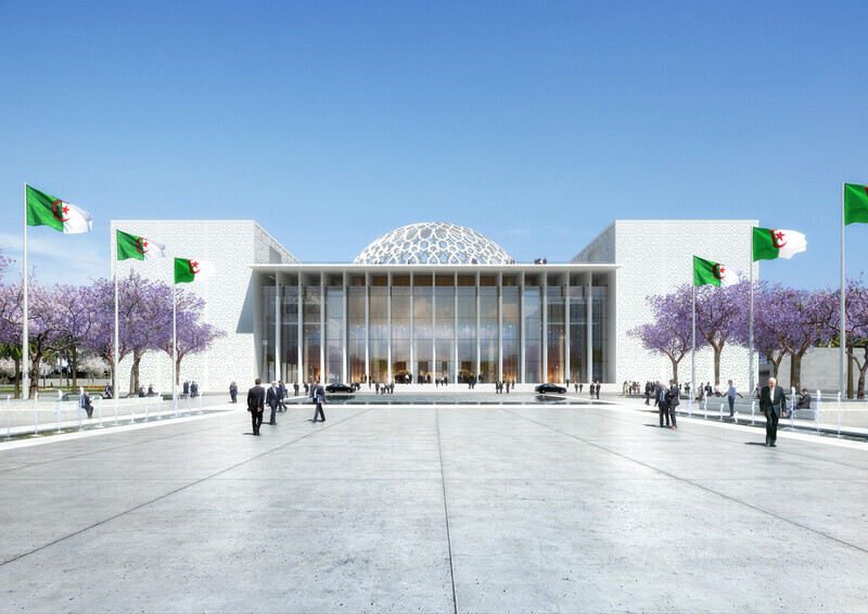 Newsroom | v2com-newswire | Newswire | Architecture | Design | Lifestyle - Press release - New Algerian Parliament - Bureau Architecture Méditerranée